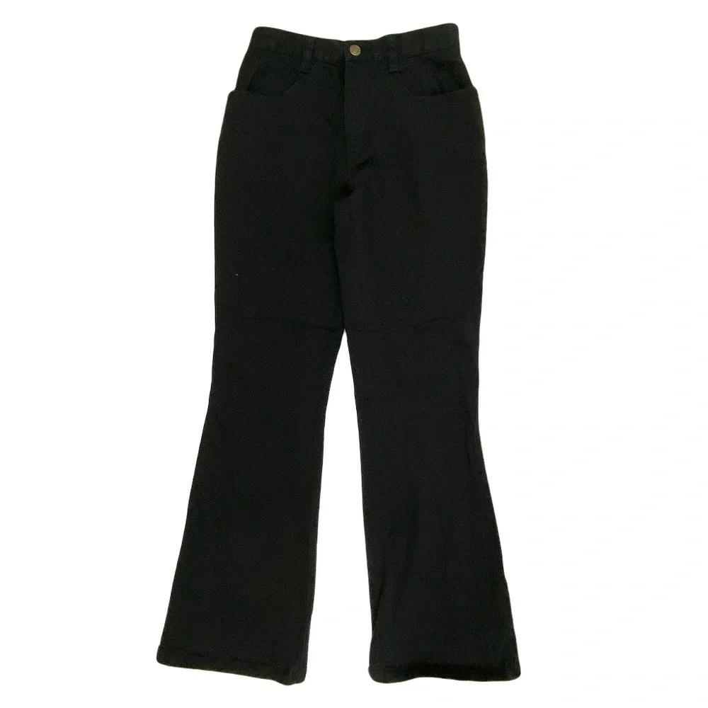 Lee Bootcut Girls‎ size 14 Dark Wash Black Pants
